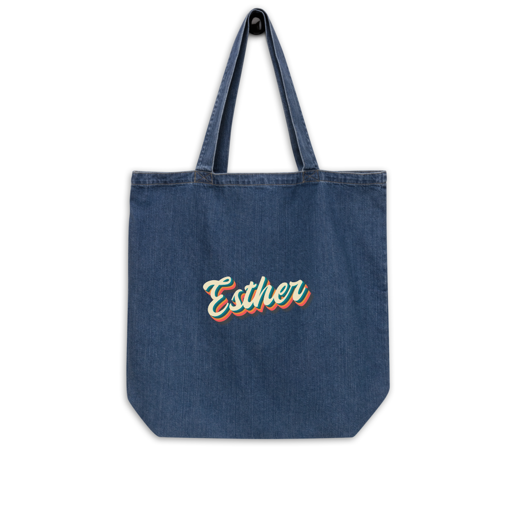 Esther Organic Denim Tote Bag