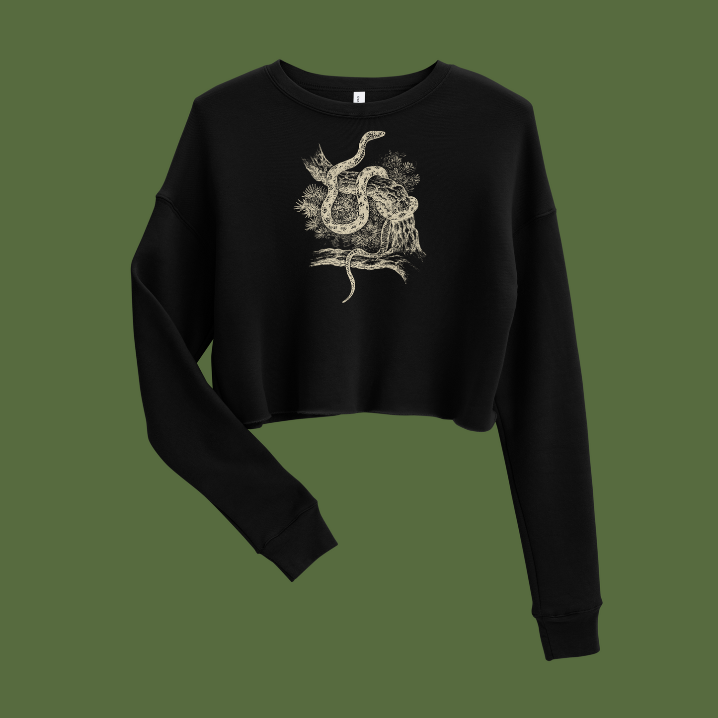 King David Crop Sweatshirt