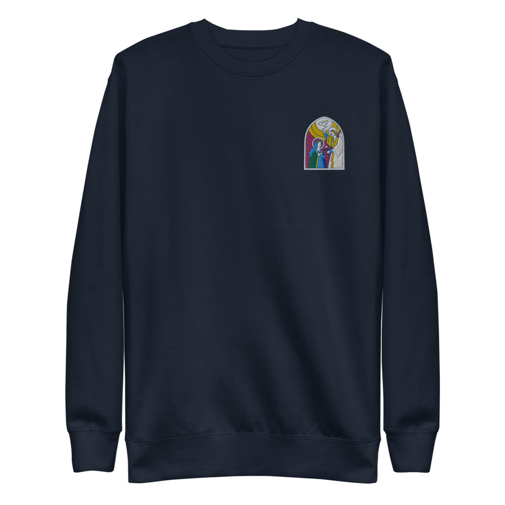 Stained Glass Fleece Pullover