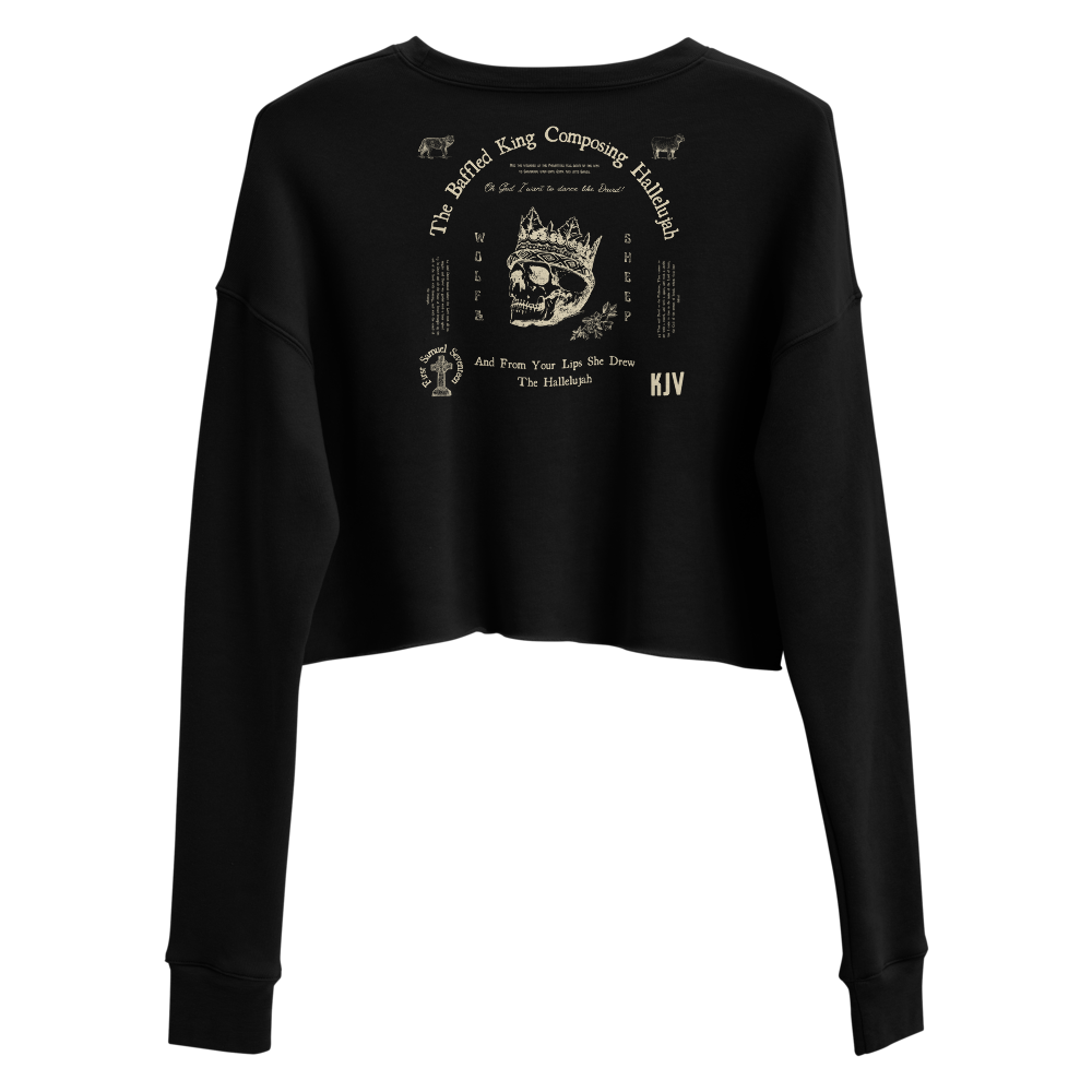 King David Crop Sweatshirt