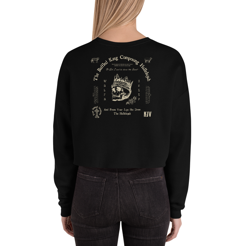 King David Crop Sweatshirt