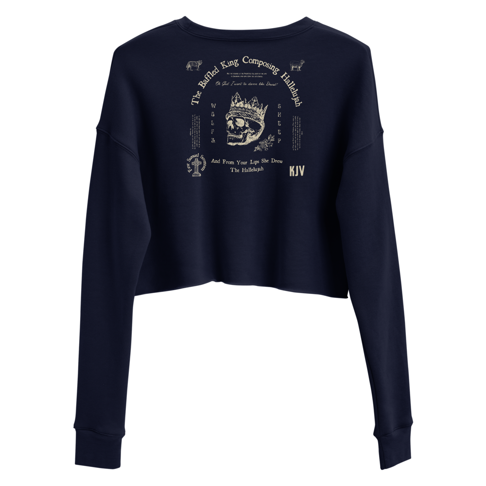 King David Crop Sweatshirt