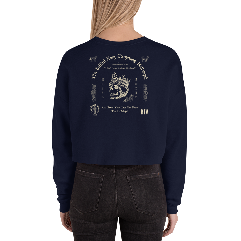 King David Crop Sweatshirt